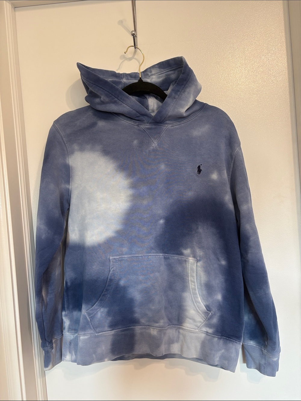 Polo by Ralph Lauren Blue Tie-Dye Hoodie